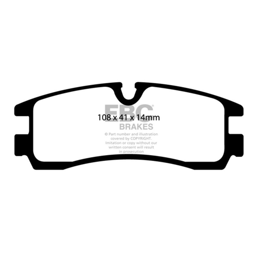 EBC UD754 98-04 Cadillac Seville 4.6 Ultimax2 Rear Brake Pads