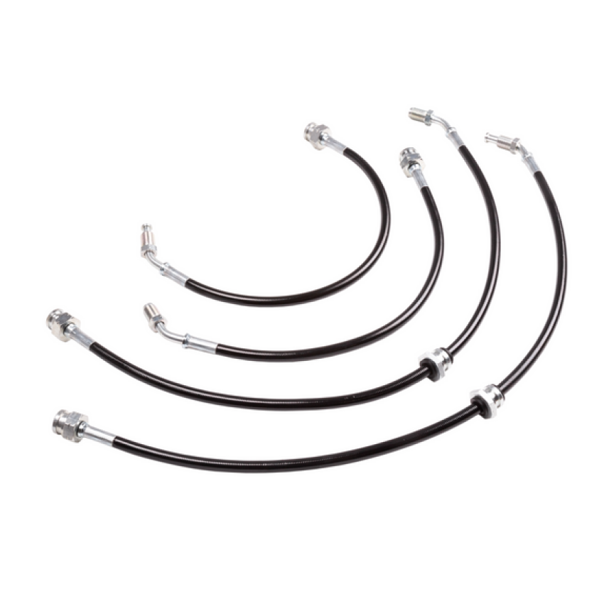 Chase Bays CB-S134Z-FRNTFWEXT 89-02 Nissan S13/S14/S15 (w/Z32 Caliper) Ext Front Caliper Brake Lines (Frt Lines Only)