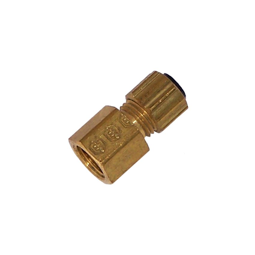 Kleinn Air Horns 51418F Kleinn 1/4In OD Tubing 1/8In F NPT Straight Compression Fitting