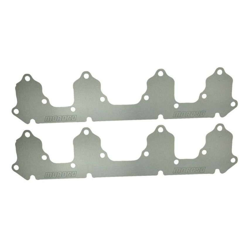 Moroso 25172 Ford FE Exhaust Block Off Storage Plate - Pair