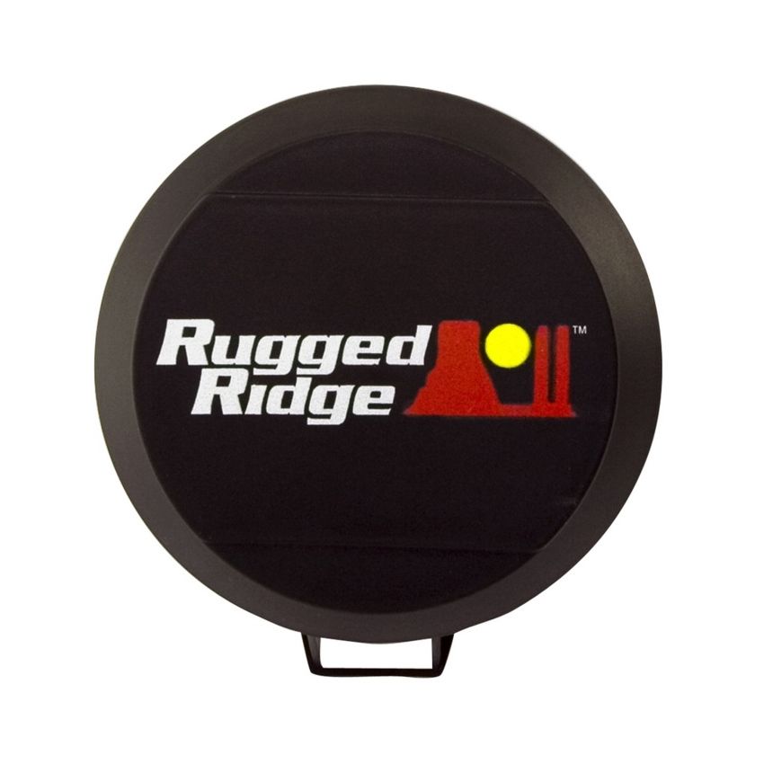 Rugged Ridge 5 Inch HID Light Cover Black