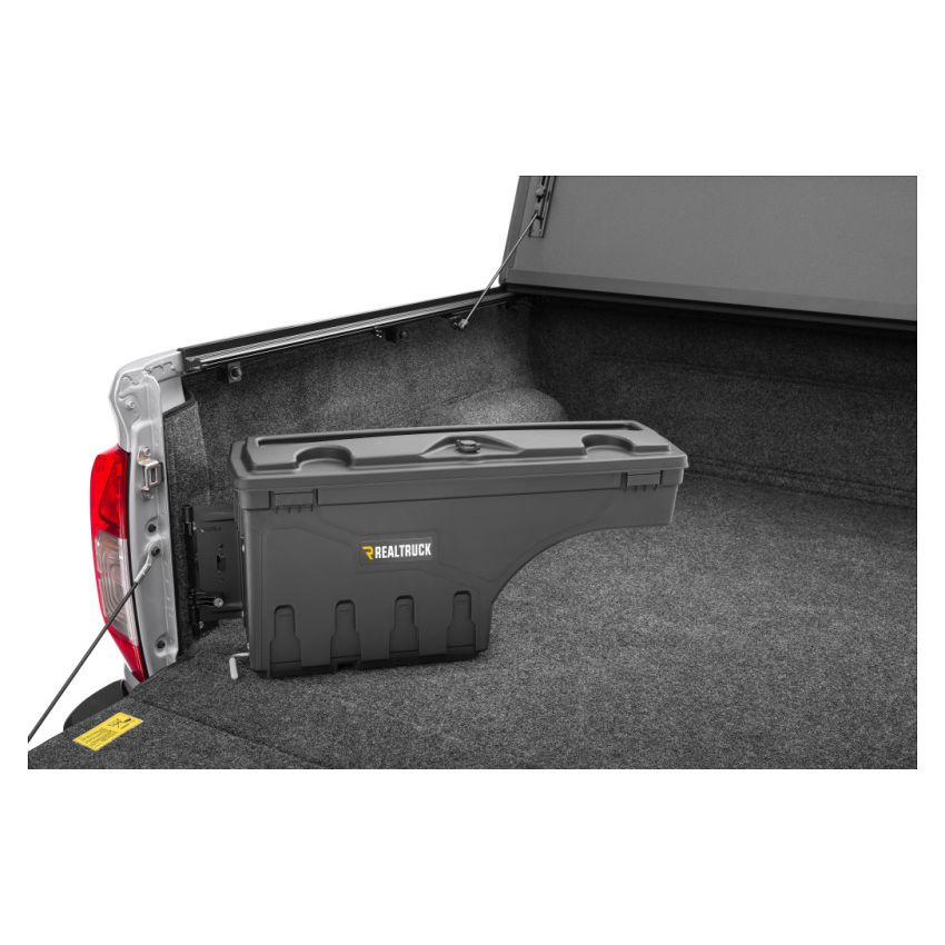 UnderCover 2022 Nissan Frontier Ext/Crew All Beds Drivers Side Swing Case - Black Smooth