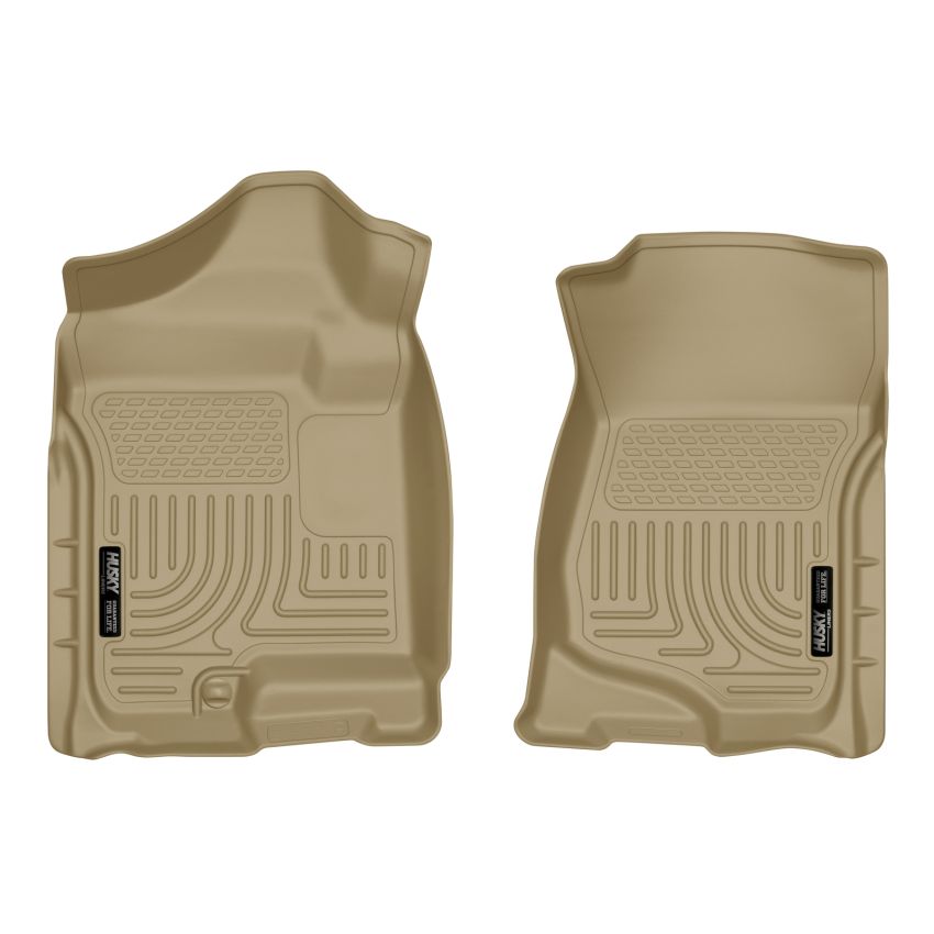 Husky Liners 07-14 Cadillac Escalade ESV/EXT Weatherbeater Tan Front Floor Liners