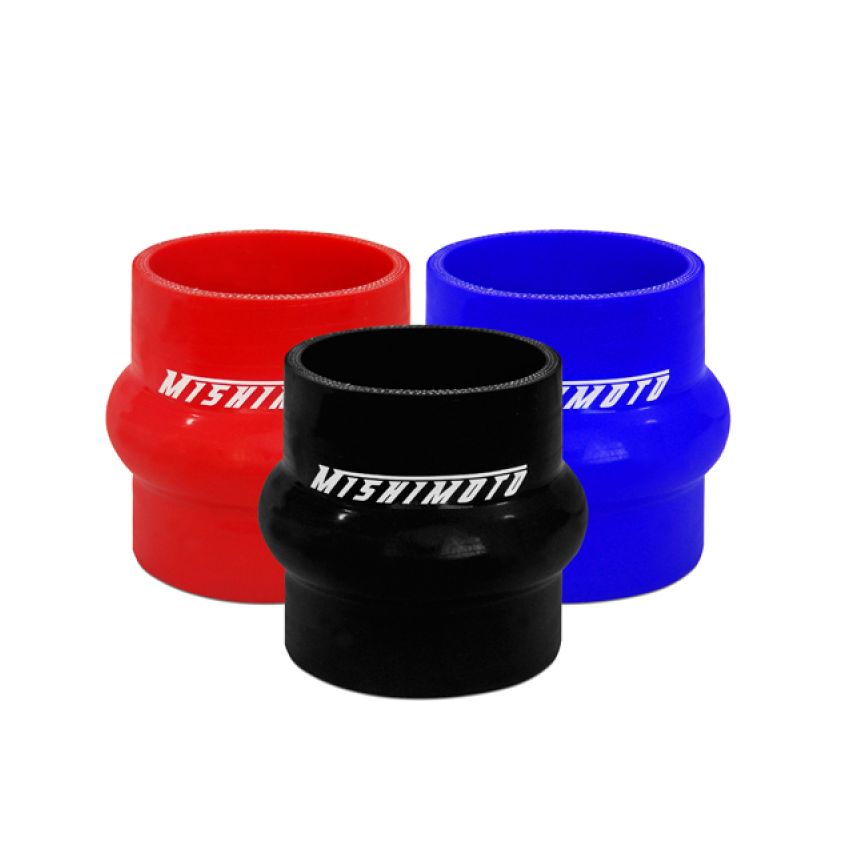 Mishimoto 2.5in Black Hump Hose Coupler