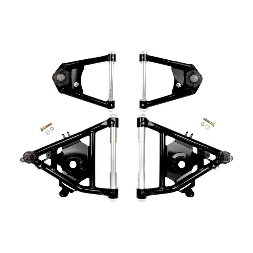 UMI Performance 73-87 GM C10 Street Performance A-Arm Kit - Black