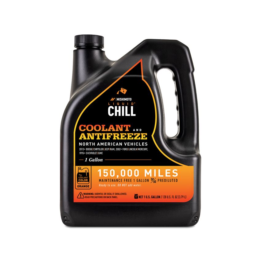 Liquid Chill EG Coolant, North American Vehicles, Orange