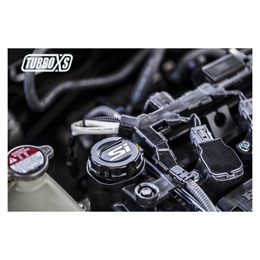Turbo XS 2016+ Honda Civic Black Oil Cap