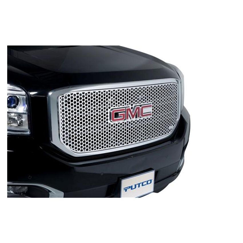 Putco 84204 15-20 GMC Yukon XL Punch Stainless Steel Grilles