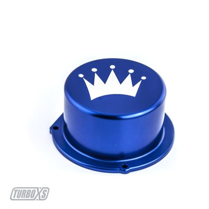 Turbo XS 15-16 Subaru WRX Billet Aluminum Vacuum Pump Cover - Blue