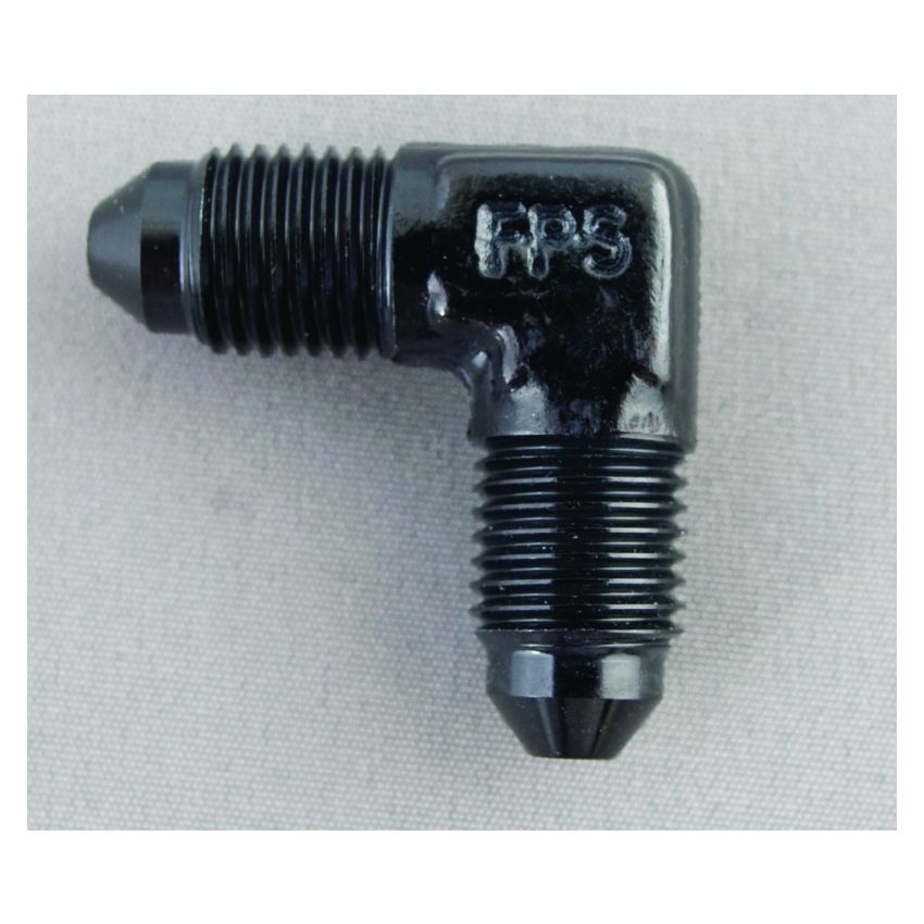 FRAGOLA FRG482106-BL #6 90 Deg Union Fitting Black