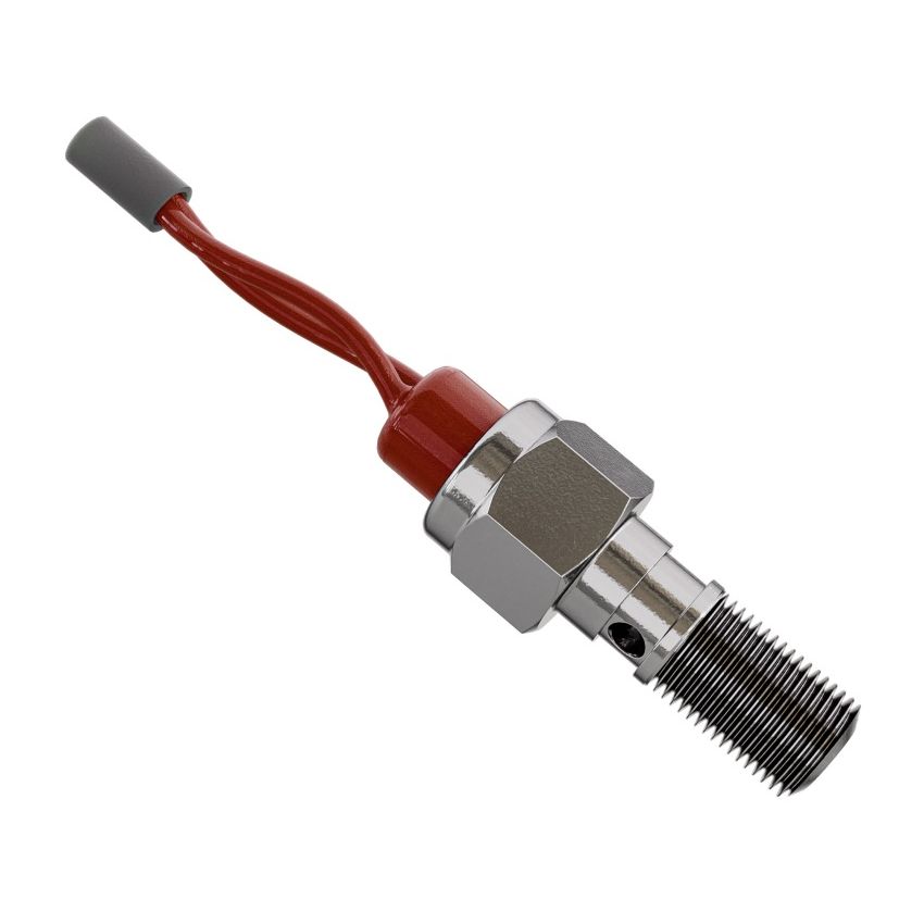 Goodridge PBL775-03SC Single Brake Light Switch Bolt 3/8x24 (18mm Under Hex)