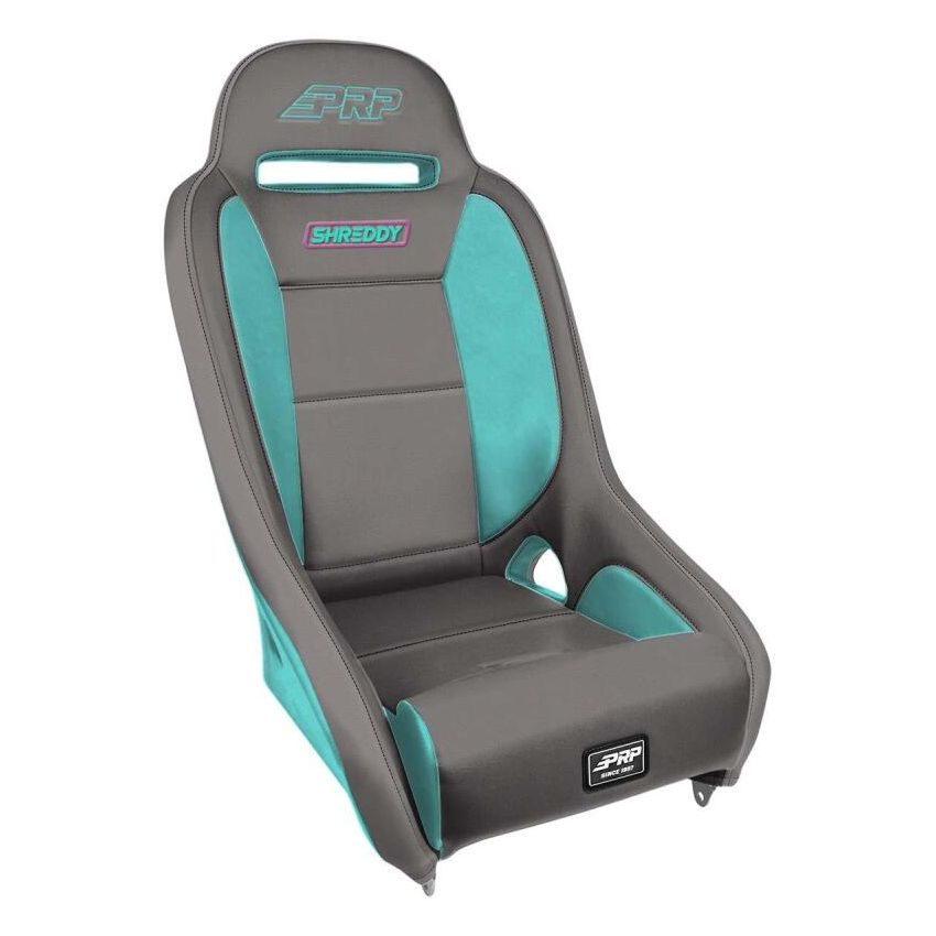 PRP Shreddy Comp Elite Suspension Seat - Grey/Teal
