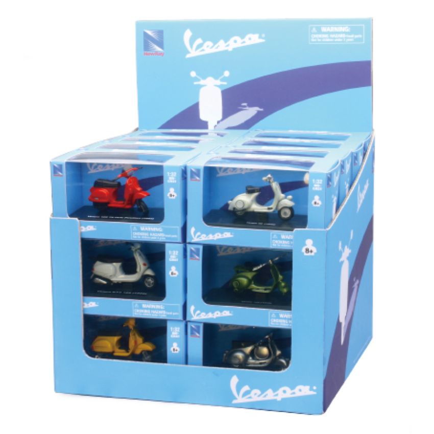 New Ray Toys 06047IA Vespa Series Assortment/ Scale - 1:32