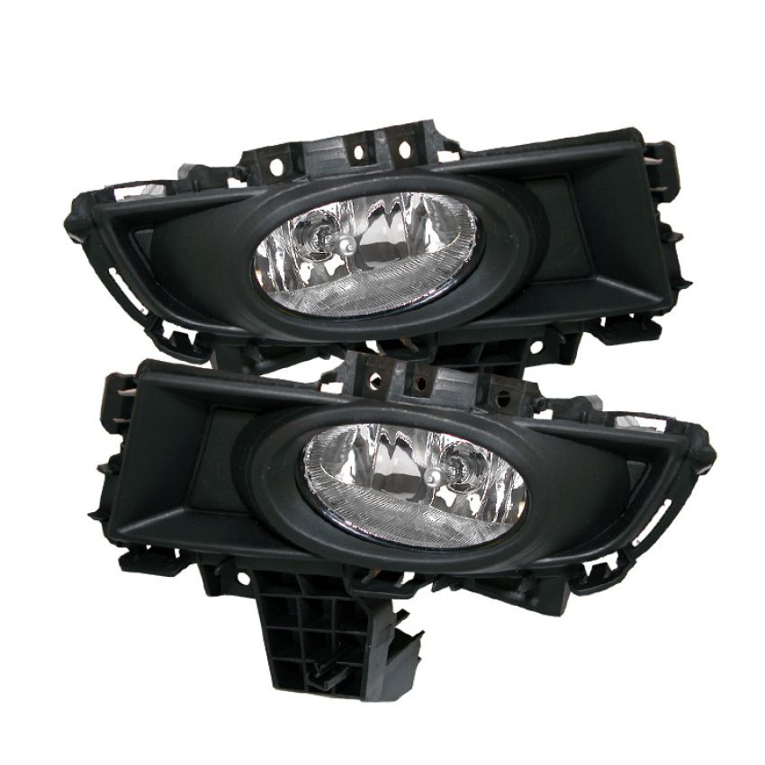 Spyder Mazda 3 07-08 4Dr OEM Fog Lights (Wont Fit Sports/Gt Or Htchback)w/swch Clear FL-CL-MAZ307-C