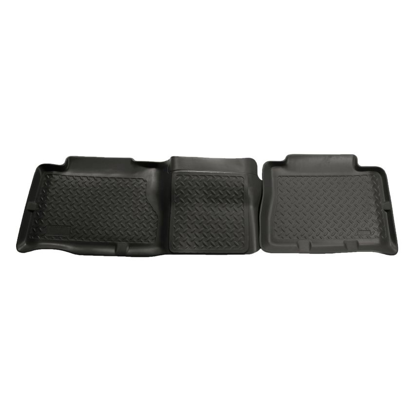 Husky Liners 02-06 Cadillac Escalade/GMC Yukon/Denali Classic Style 2nd Row Black Floor Liners