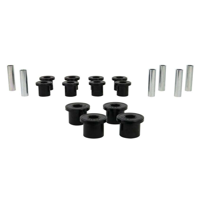 Whiteline W73820 1987-1995 Jeep Wrangler Spring - Eye Front/Rear And Shackle Bushing