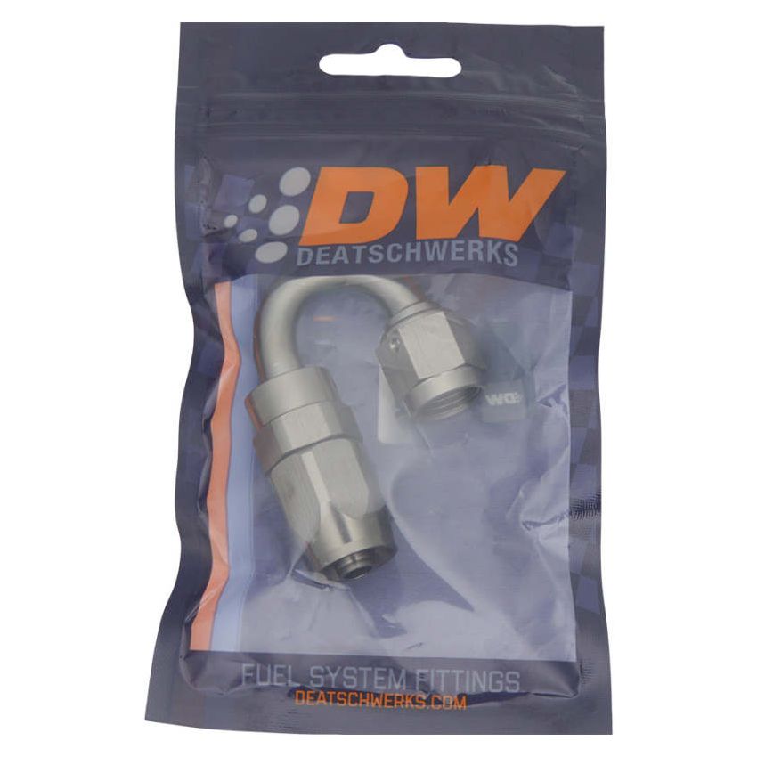 DeatschWerks 6AN Female Swivel 180-Degree Hose End CPE
