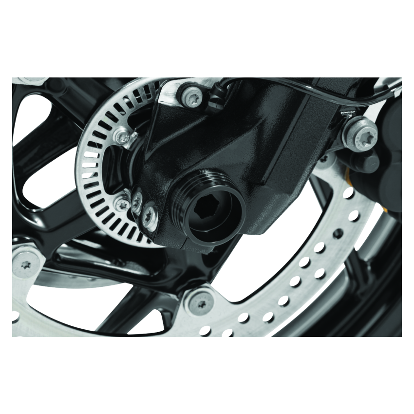 Kuryakyn 3813 Lodestar Front Axle Slider Black