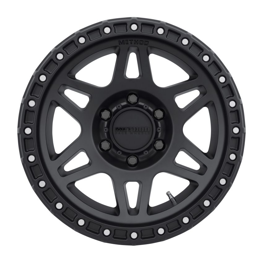 Method Wheels MR31278560500 Method MR312 17x8.5 0mm Offset 6x5.5 106.25mm CB Matte Black Wheel