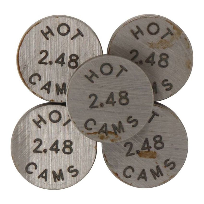 Hot Cams 5PK890244 Shim Kits 2.440mm Thickness - 5 Pack