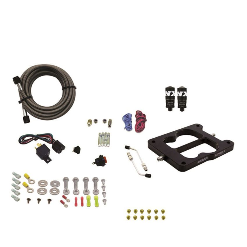 Snow Performance SNO-40080 Bulkhead Fitting 1/4in Push EPDM to 1/4in Push EPDM