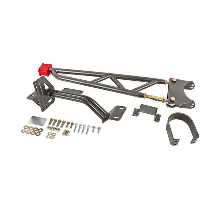 BMR 93-02 F-Body w/ DSL Torque Arm Tunnel Mount (For Long Tube Headers) - Black Hammertone