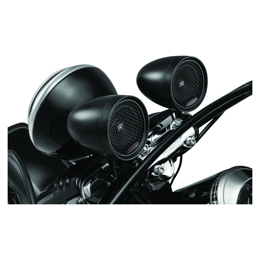 Kuryakyn 2713 Road Thunder Speaker Pods Bluetooth Audio Controller Black