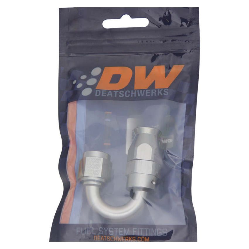 #6 180-Deg Hose End PTFE Series