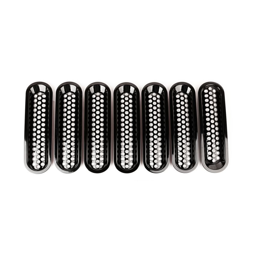 Rugged Ridge Grille Inserts Perforated 07-18 Jeep Wrangler