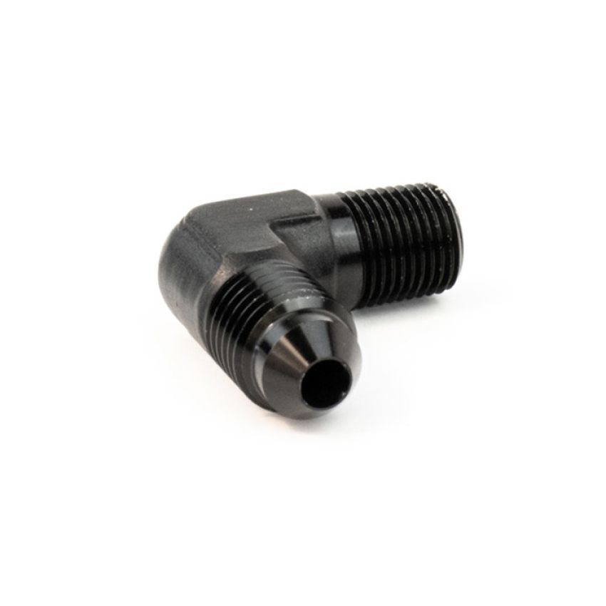 Snow Performance 1/8in NPT to 4AN Elbow Water Fitting (Black)