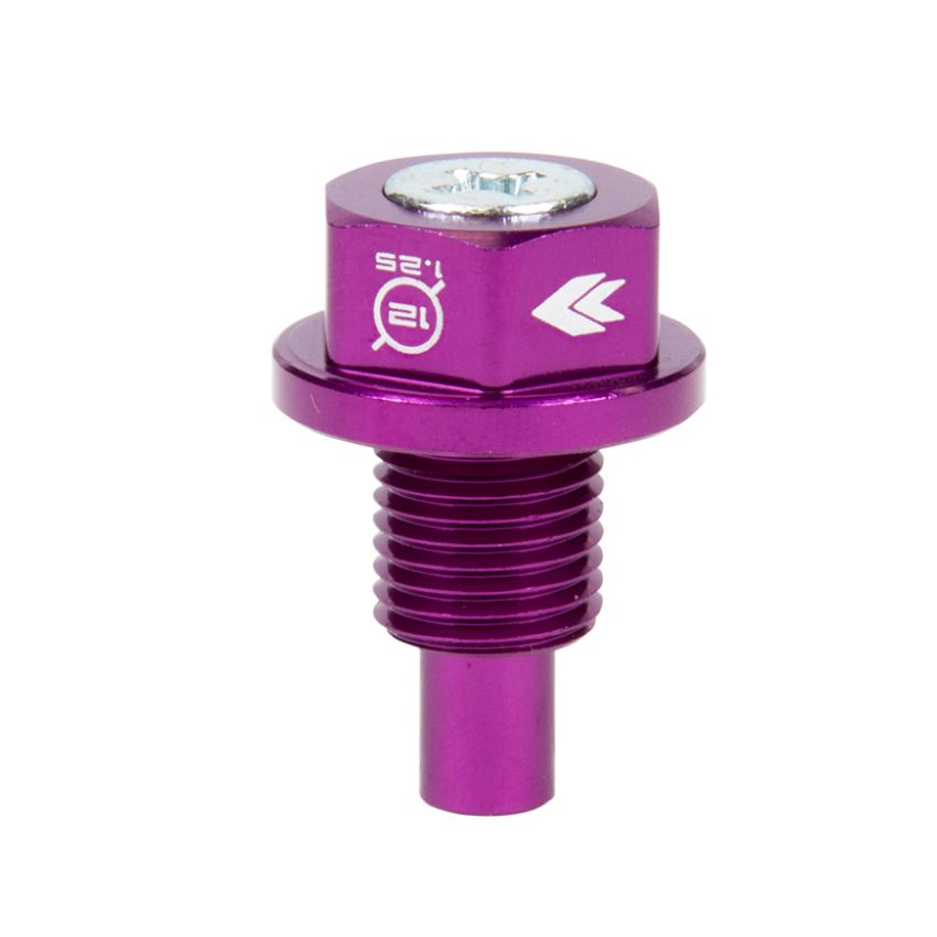 NRG Magnetic Oil Drain Plug M12X1.25 Infiniti/Lexus/Nissan/Toyota - Purple