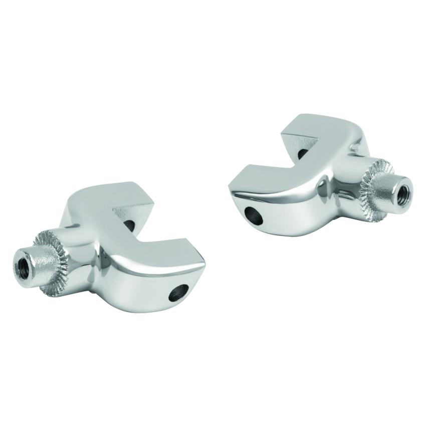 Kuryakyn 8928 Splined Passenger Peg Adapter Indian Chrome