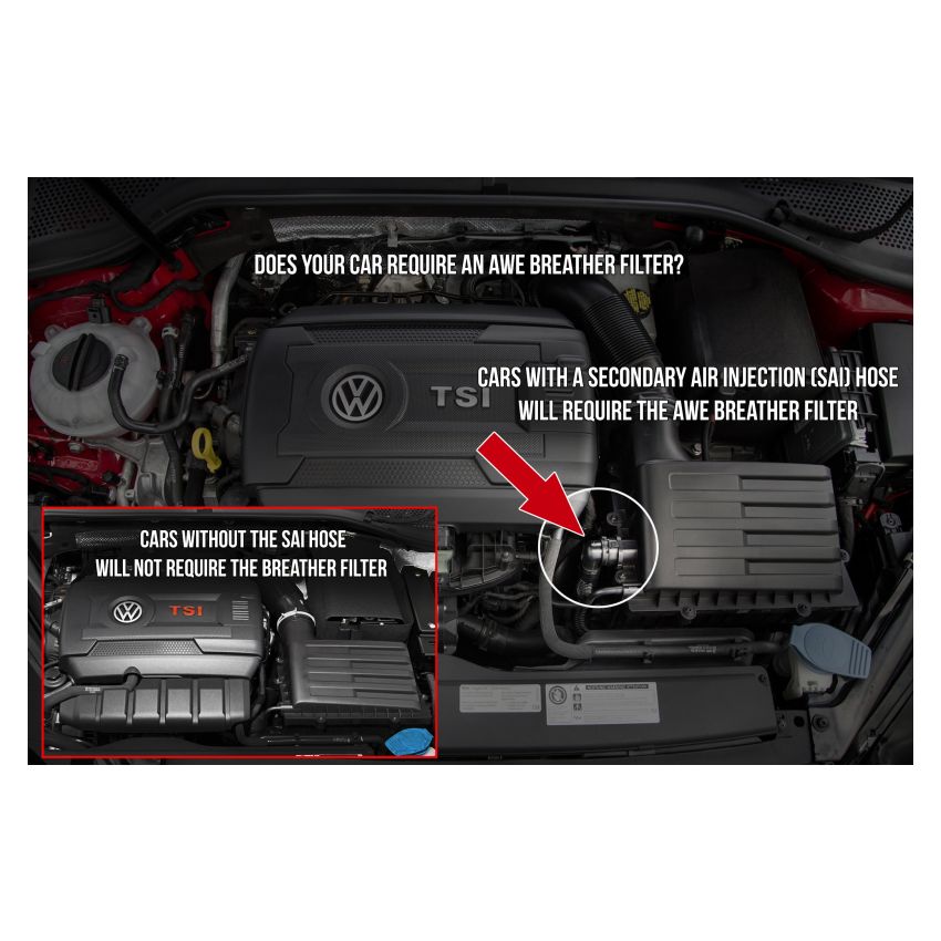 AWE Tuning S-FLO Breather Filter VW/Audi 2.0T