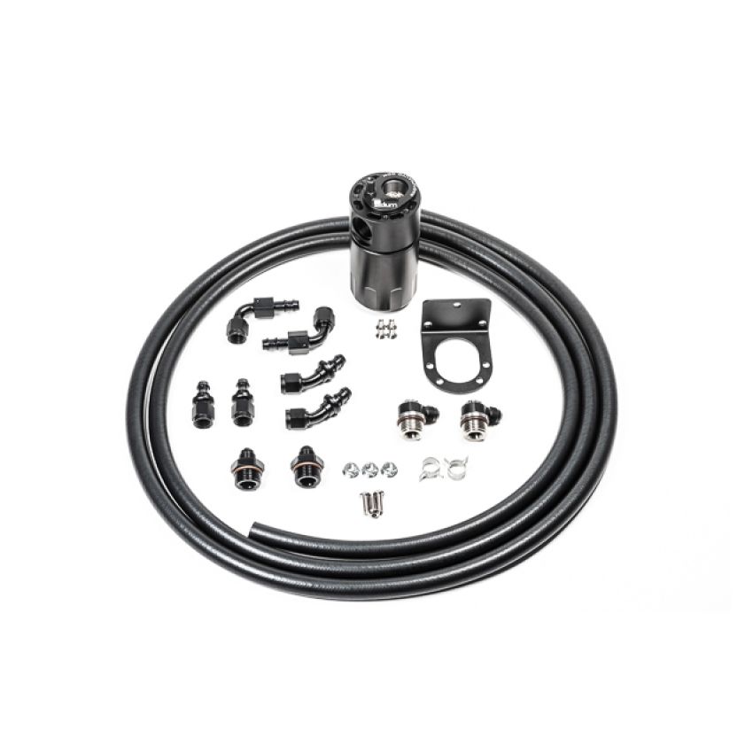 Radium Engineering 20-1806-FL Single Catch Can 6AN Kit Fluid Lock