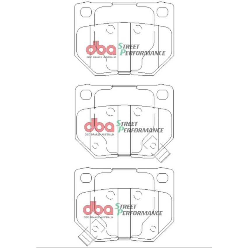 DBA 06-07 Subaru WRX SP500 Rear Brake Pads