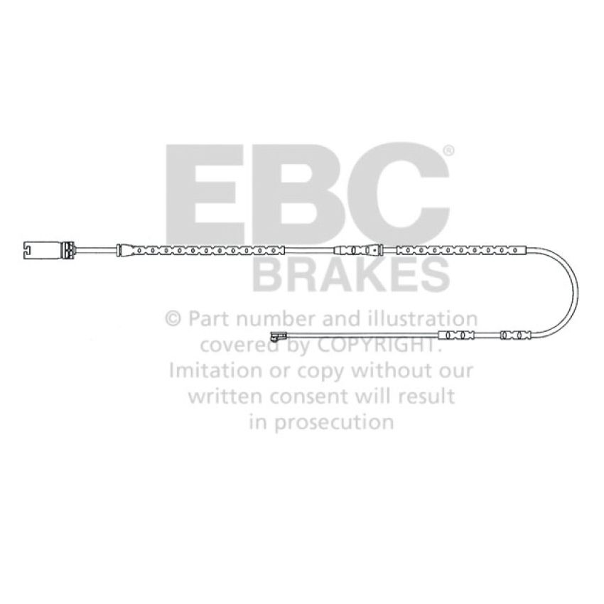 EBC 2010-2012 BMW 335xDrive 3.0L Twin Turbo (E92) Front Wear Leads