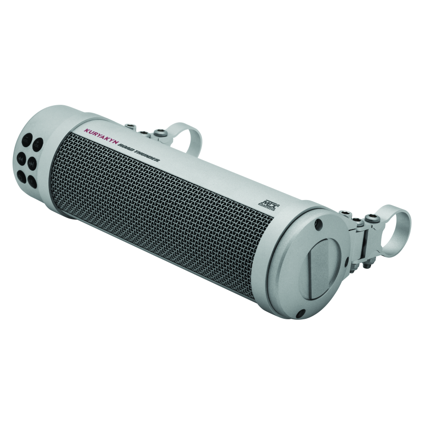 Kuryakyn 2719 Road Thunder Plus Sound Bar Satin Silver