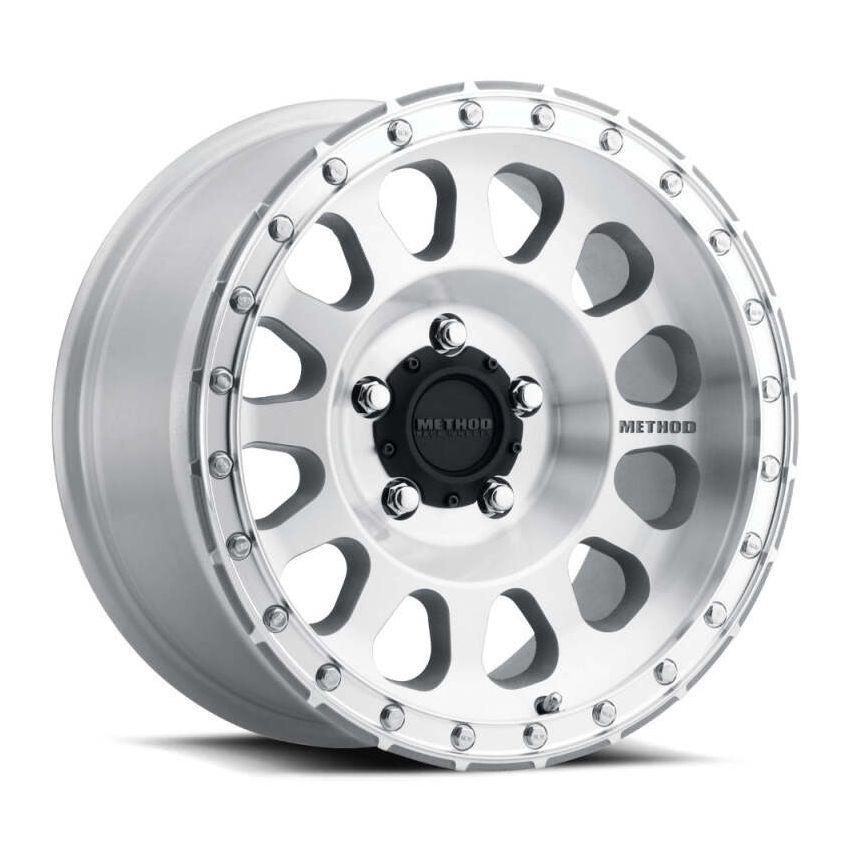 Method Wheels MR31529060300 Method MR315 20x9 / 6x5.5 BP / 0mm Offset / 106.25mm CB Machined - Clear Coat Wheel