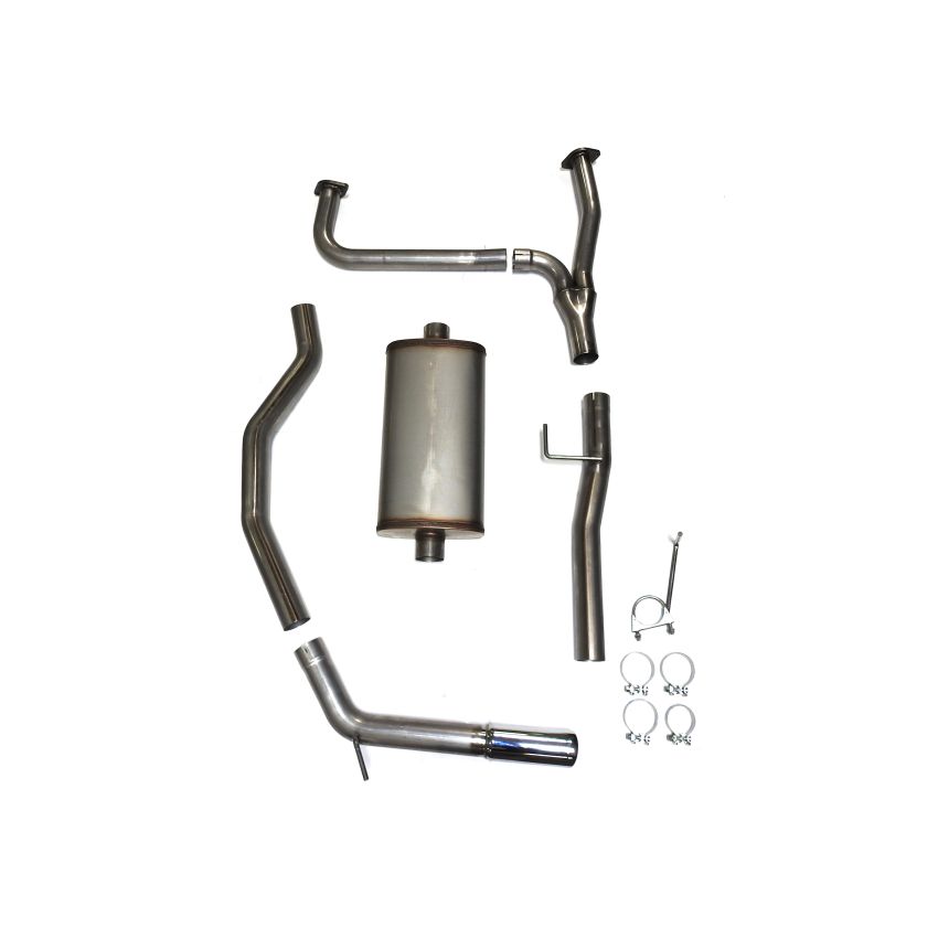 JBA 40-1402 16-20 Nissan Titan XD (Excl Long Bed) 5.6L 409SS Single Rear Exit Cat-Back Exhaust