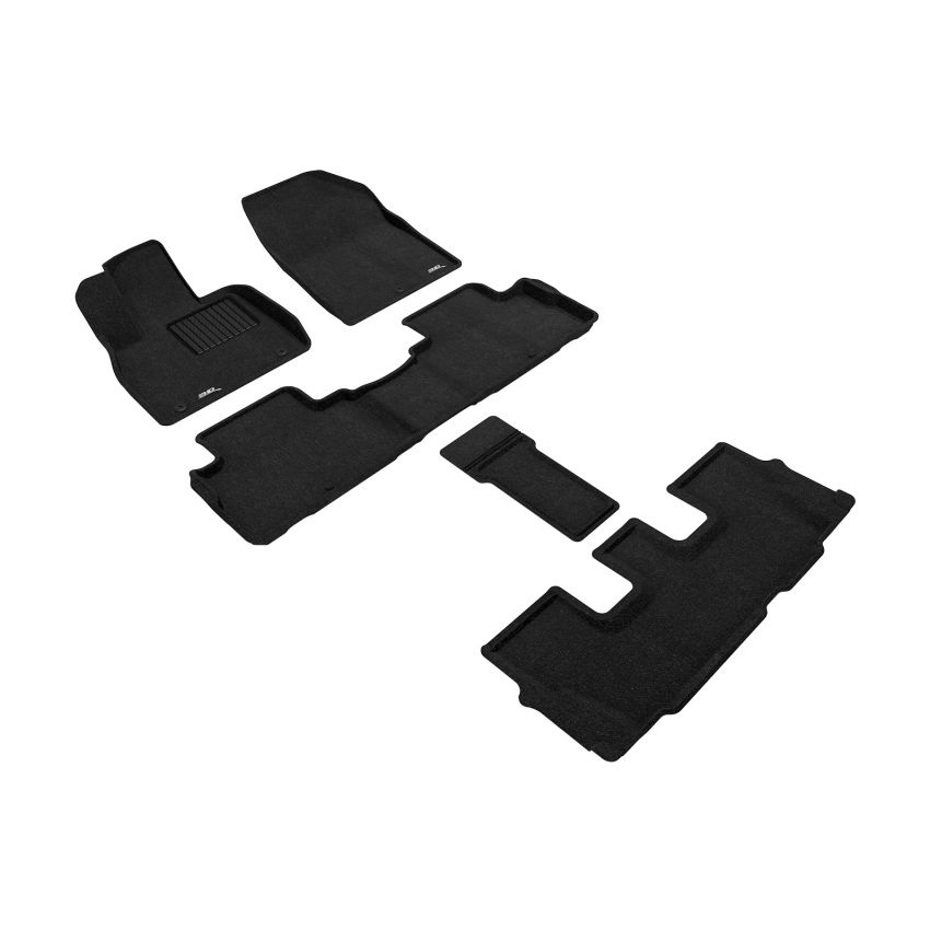 3D MAXpider L1HY10104709 20-24 Hyundai Palisade 7-Seat Elegant Black R1 R2 R3