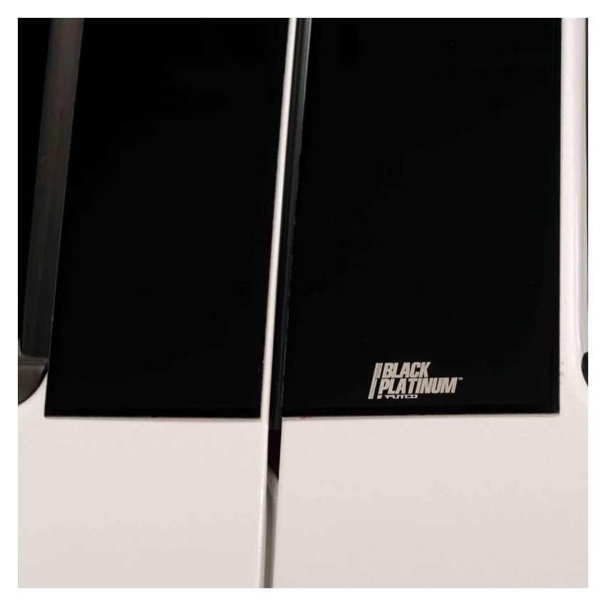 Putco 402522BP 09-19 Ram HD 2500/3500 - Crew/Quad/Mega Cab (Set of 4) Black Platinum Pillar Posts Classic