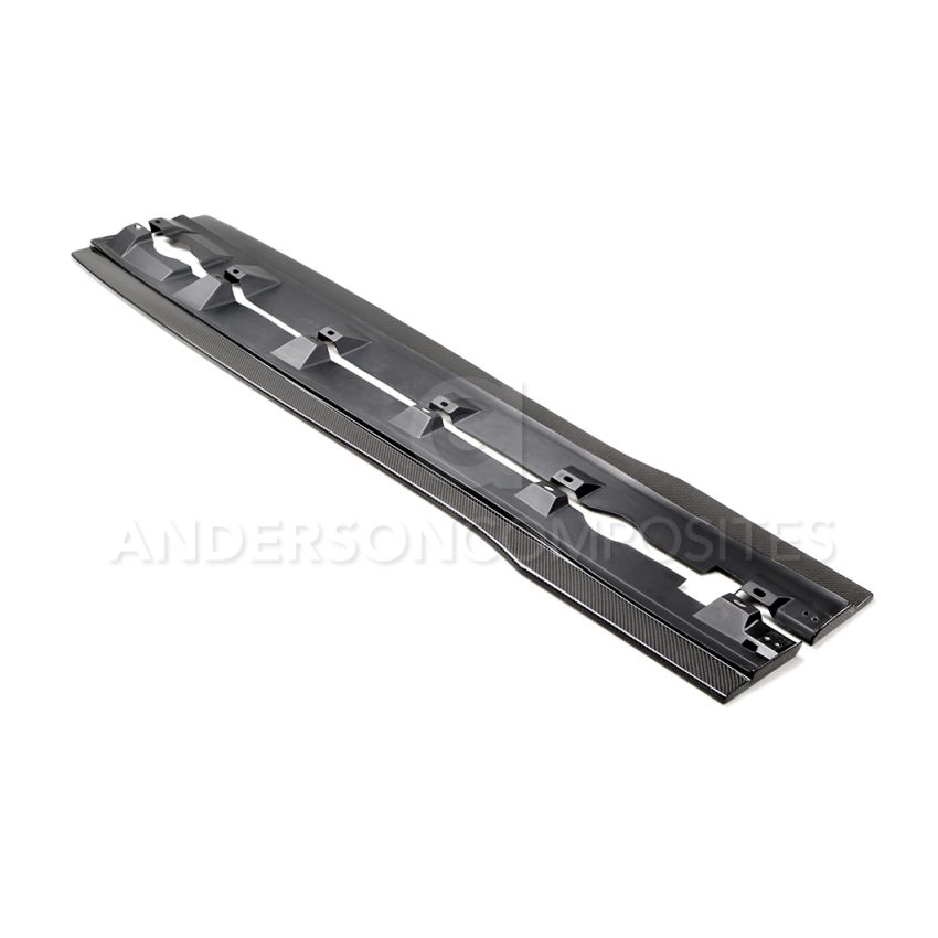 Anderson Composites 16-17 Ford Focus RS Type-AR Rocker Panel Splitter