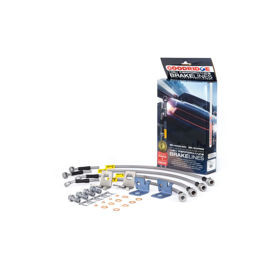 Goodridge 05 Corvette C6 Brake Lines