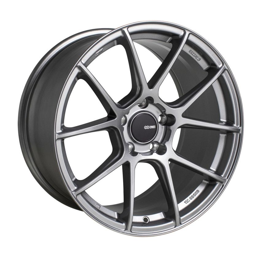 Enkei TS-V 17x8 5x100 45mm Offset 72.6mm Bore Storm Grey Wheel