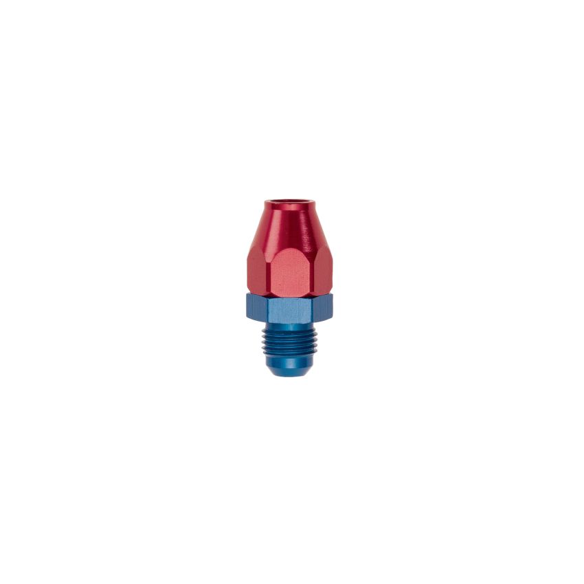 Russell Performance Red/Blue -6 AN Male 37 Degree to 3/8in Aluminum Tube