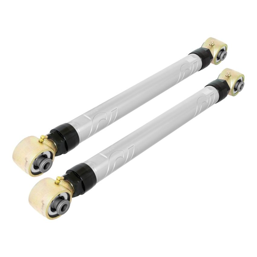 RockJock JL/JK RockNut Rear Lower Billet Aluminum Control Arms Double Adjustable