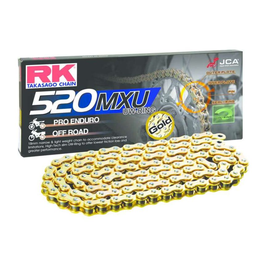 RK Chain GB520MXU-120 GB520MXU-120L UW-Ring - Gold