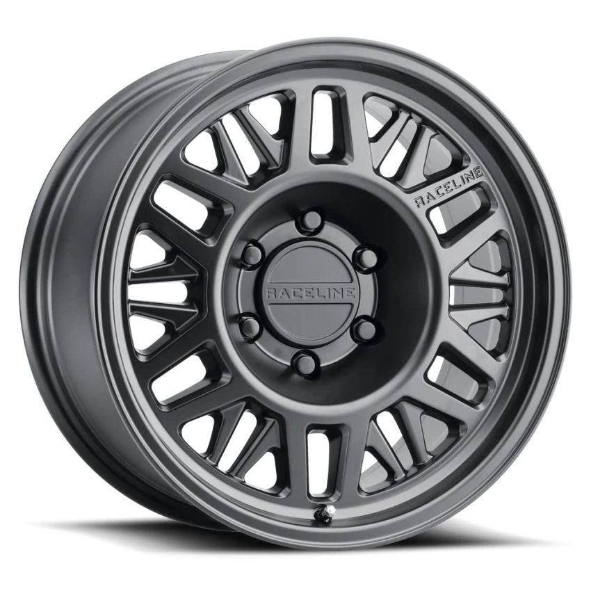 Raceline 451B Ryno 17x8.5in / 6x139.7 BP / 0mm Offset / 106.1mm Bore - Satin Black Wheel
