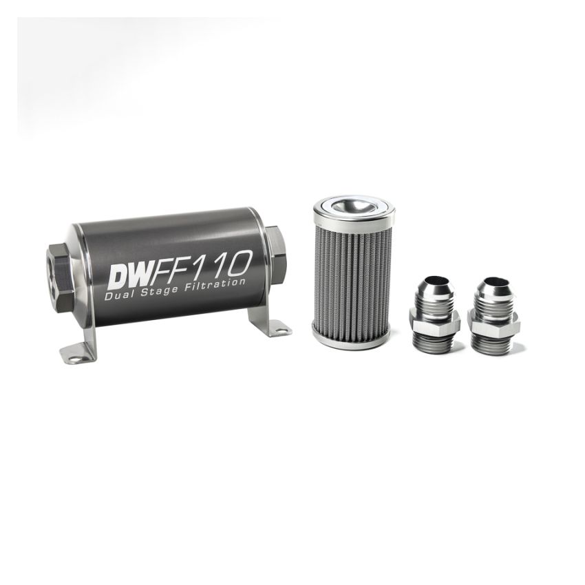 In-line Fuel Filter Kit 10an 100-Micron