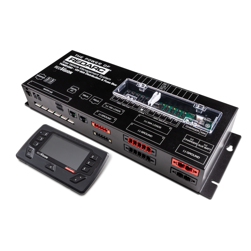 REDARC TVMS1280-NA Total Vehicle Management System - Prime